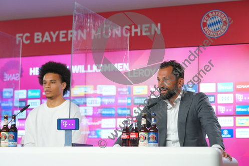 23.07.2020, FC Bayern Muenchen, Vorstellung Leroy Sane
